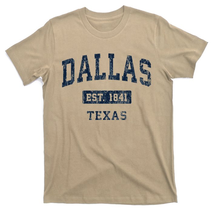 Dallas Texas Tx Vintage Established T-Shirt