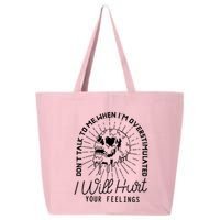 DonT Talk To Me When IM Overstimulated Skeleton Halloween 25L Jumbo Tote