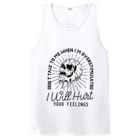 DonT Talk To Me When IM Overstimulated Skeleton Halloween PosiCharge Competitor Tank