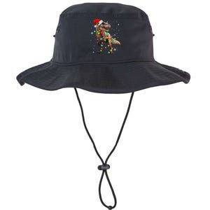 Dinosaur Trex Tree Christmas Sweater Xmas Pet Dino Trex Legacy Cool Fit Booney Bucket Hat