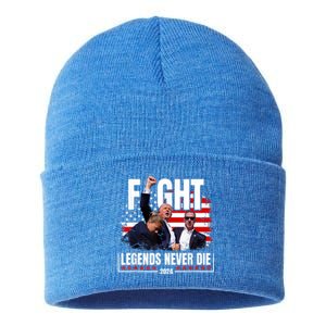 Donald Trump Take America Back 2024 Sustainable Knit Beanie