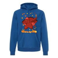 Dabbing Turkey Thanksgiving Day Turkey Day Dab Dance Fall Cute Gift Premium Hoodie