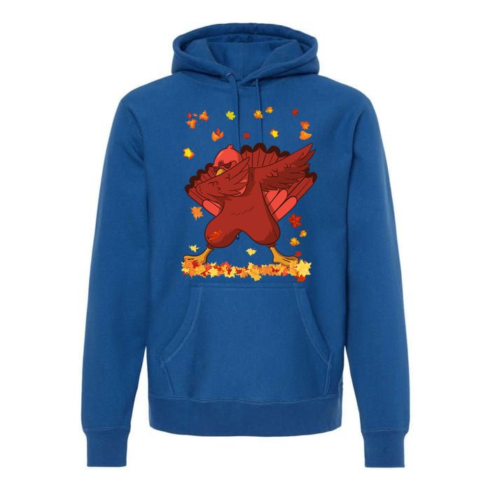 Dabbing Turkey Thanksgiving Day Turkey Day Dab Dance Fall Cute Gift Premium Hoodie