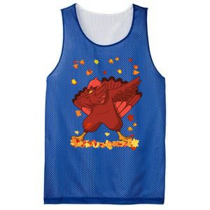 Dabbing Turkey Thanksgiving Day Turkey Day Dab Dance Fall Cute Gift Mesh Reversible Basketball Jersey Tank