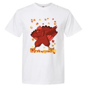 Dabbing Turkey Thanksgiving Day Turkey Day Dab Dance Fall Cute Gift Garment-Dyed Heavyweight T-Shirt