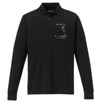 Dont Talk To Me Im Sneaking Out Of Heaven Performance Long Sleeve Polo