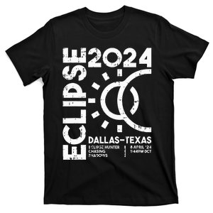 Dallas Texas Total Solar Eclipse April 8 2024 Totality T-Shirt