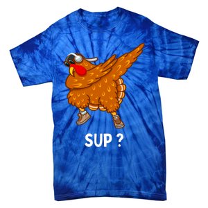 Dabbing Turkey Thanksgiving Great Gift Tie-Dye T-Shirt