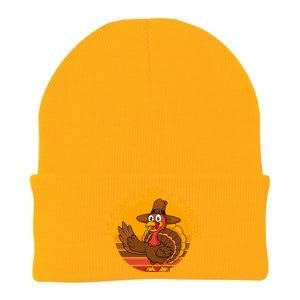 Dabbing Turkey Thanksgiving Gift Knit Cap Winter Beanie