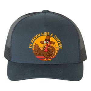 Dabbing Turkey Thanksgiving Gift Yupoong Adult 5-Panel Trucker Hat