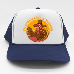 Dabbing Turkey Thanksgiving Gift Trucker Hat