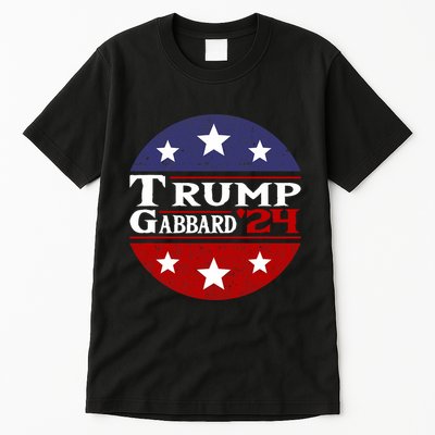 Donald Trump Tulsi Gabbard 2024 Conservative Us Flag Tall T-Shirt