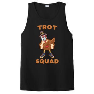 Dabbing Turkey Trot Squad Mask Funny Thanksgiving 2020 Gift PosiCharge Competitor Tank