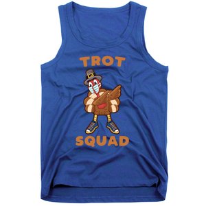 Dabbing Turkey Trot Squad Mask Funny Thanksgiving 2020 Gift Tank Top