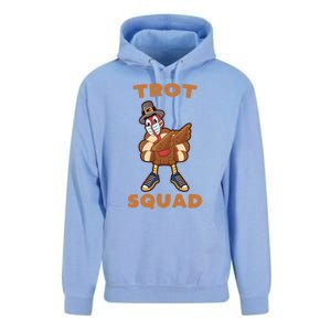 Dabbing Turkey Trot Squad Mask Funny Thanksgiving 2020 Gift Unisex Surf Hoodie