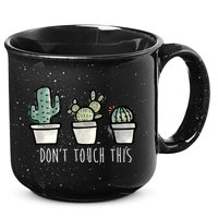 Don't Touch This Funny Cactus 15oz Campfire Ceramic Mug