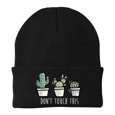 Don't Touch This Funny Cactus Beanie