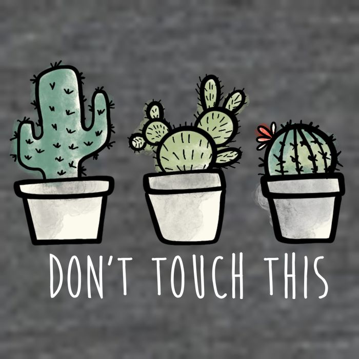 Don't Touch This Funny Cactus T-Shirt