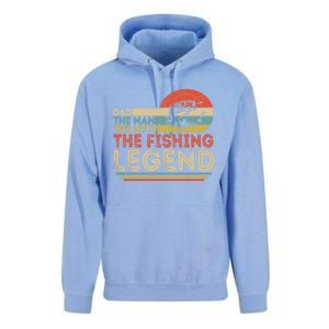 Dad The The Myth The Fishing Legend Cool Gift Unisex Surf Hoodie