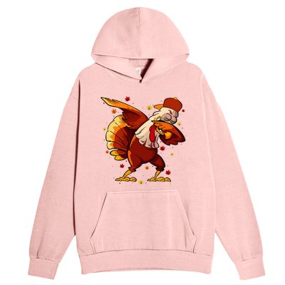 Dabbing Turkey Thanksgiving Day Pilgrim Funny Dab Urban Pullover Hoodie