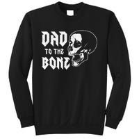 Dad To The Bone Funny Dad Joke Skull Fathers day Halloween Sweatshirt