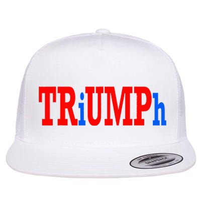 Donald Trump Triumph Flat Bill Trucker Hat