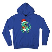 Dinosaur Trex Tree Christmas Sweater Xmas Pet Dino Trex Gift Hoodie