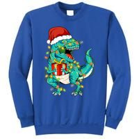 Dinosaur Trex Tree Christmas Sweater Xmas Pet Dino Trex Gift Sweatshirt