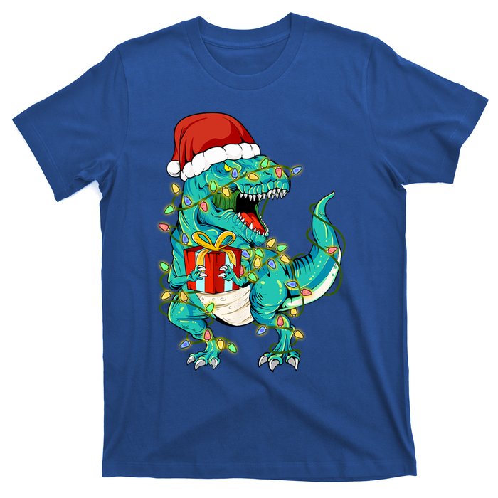 Dinosaur Trex Tree Christmas Sweater Xmas Pet Dino Trex Gift T-Shirt