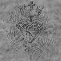 Devotion To The Sacred Heart Of Jesus Vintage Catholic Art Toddler Hoodie