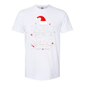 Dashing Through The Snow Merry Christmas Santa Sleigh Ride Softstyle CVC T-Shirt