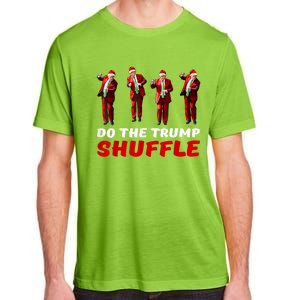 Do The Trump Shuffle Funny Trump Dance Santa Christmas Pj Adult ChromaSoft Performance T-Shirt