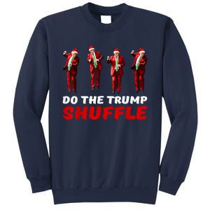 Do The Trump Shuffle Funny Trump Dance Santa Christmas Pj Sweatshirt