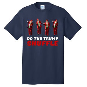 Do The Trump Shuffle Funny Trump Dance Santa Christmas Pj Tall T-Shirt