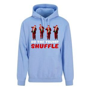 Do The Trump Shuffle Funny Trump Dance Santa Christmas Pj Unisex Surf Hoodie