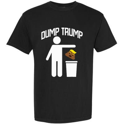 Dump Trump Trump Is Trash Anti Trump Garment-Dyed Heavyweight T-Shirt