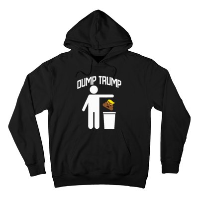 Dump Trump Trump Is Trash Anti Trump Hoodie