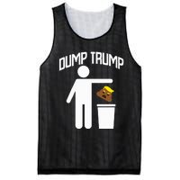 Dump Trump Trump Is Trash Anti Trump Mesh Reversible Basketball Jersey Tank