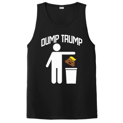 Dump Trump Trump Is Trash Anti Trump PosiCharge Competitor Tank