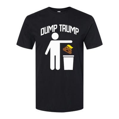 Dump Trump Trump Is Trash Anti Trump Softstyle® CVC T-Shirt