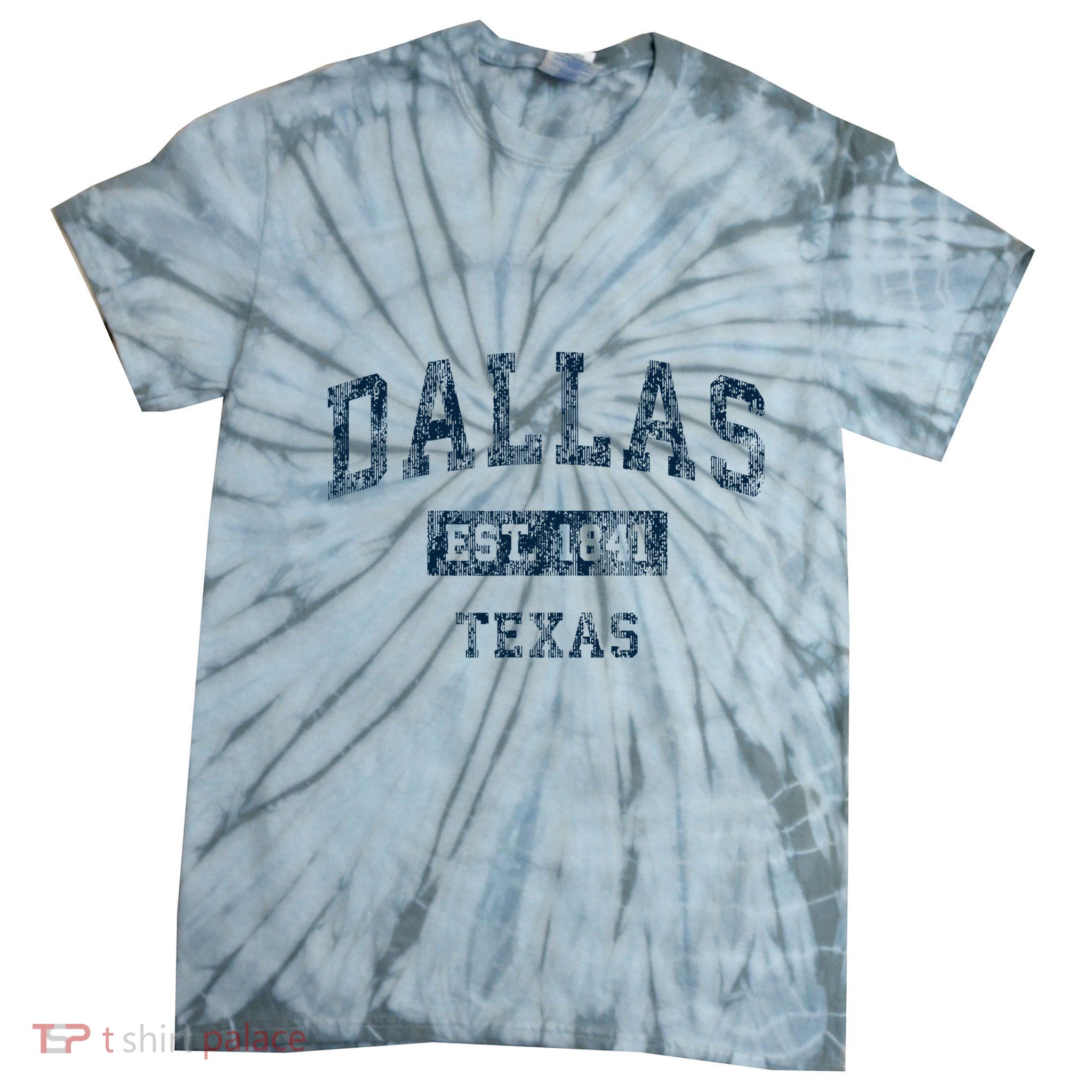 Dallas Texas Tx Vintage Tie-Dye T-Shirt