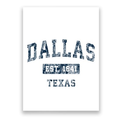 Dallas Texas Tx Vintage Poster