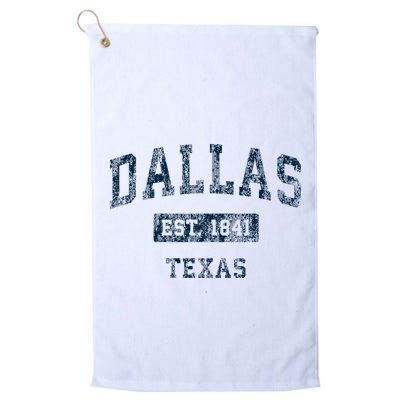 Dallas Texas Tx Vintage Golf Towel