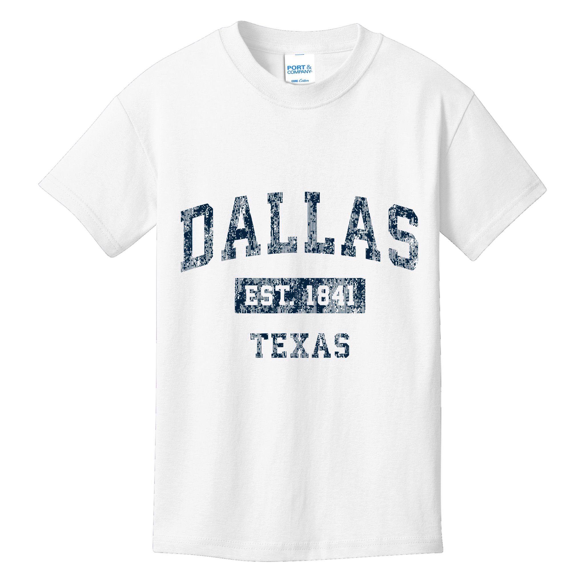 Dallas Texas Tx Vintage Kids T-Shirt