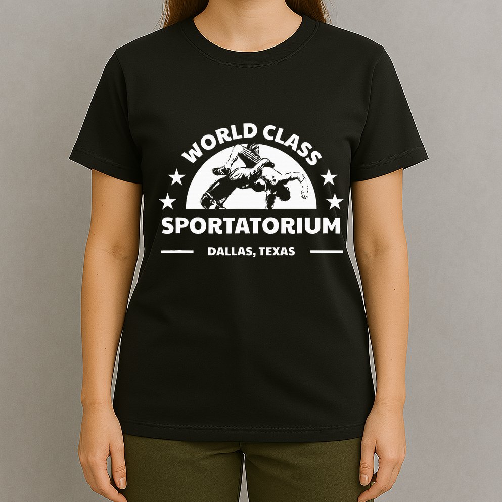 Dallas Tx Texas Wrestling World Class Sportatorium T-Shirt