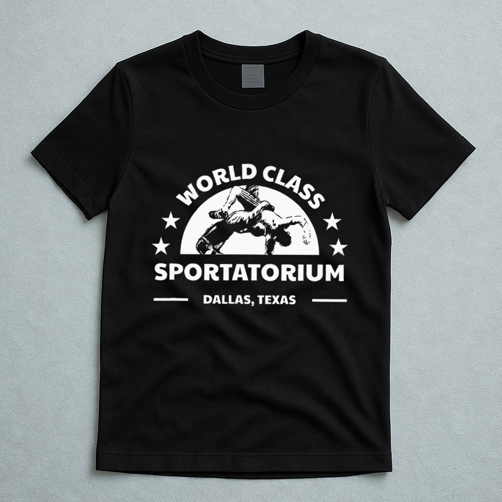 Dallas Tx Texas Wrestling World Class Sportatorium T-Shirt
