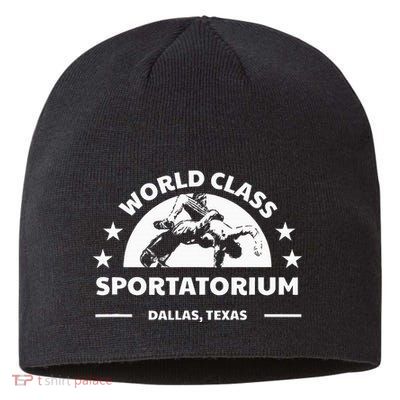 Dallas Tx Texas Wrestling World Class Sportatorium Sustainable Beanie