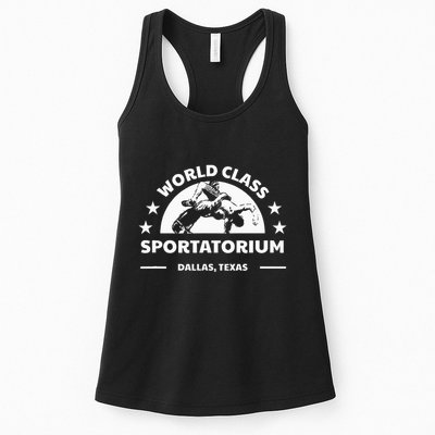 Dallas Tx Texas Wrestling World Class Sportatorium Womens Tank Top