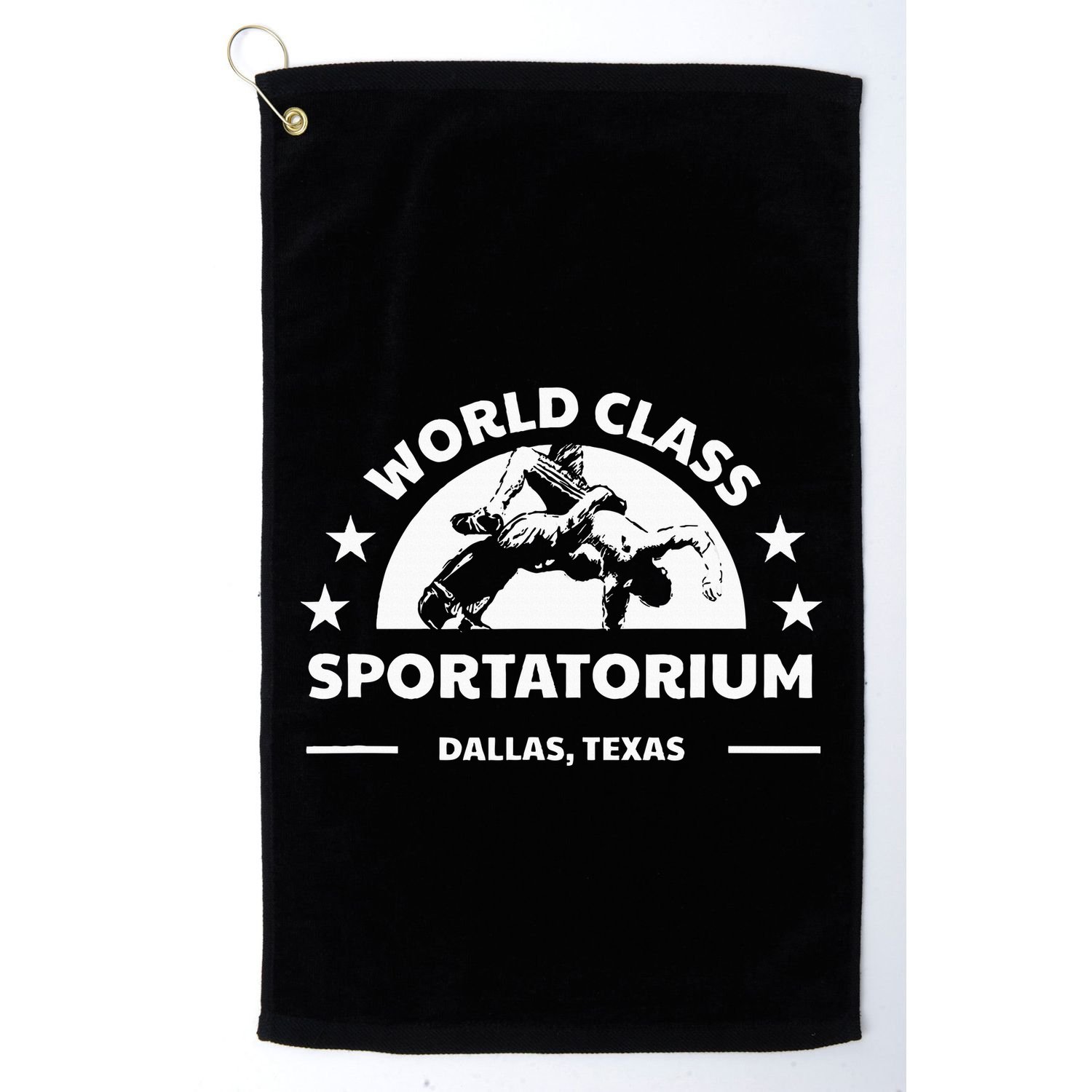 Dallas Tx Texas Wrestling World Class Sportatorium Golf Towel