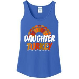 Daughter Turkey Thanksgiving Funny Matching Family Gift Ladies Essential Tank